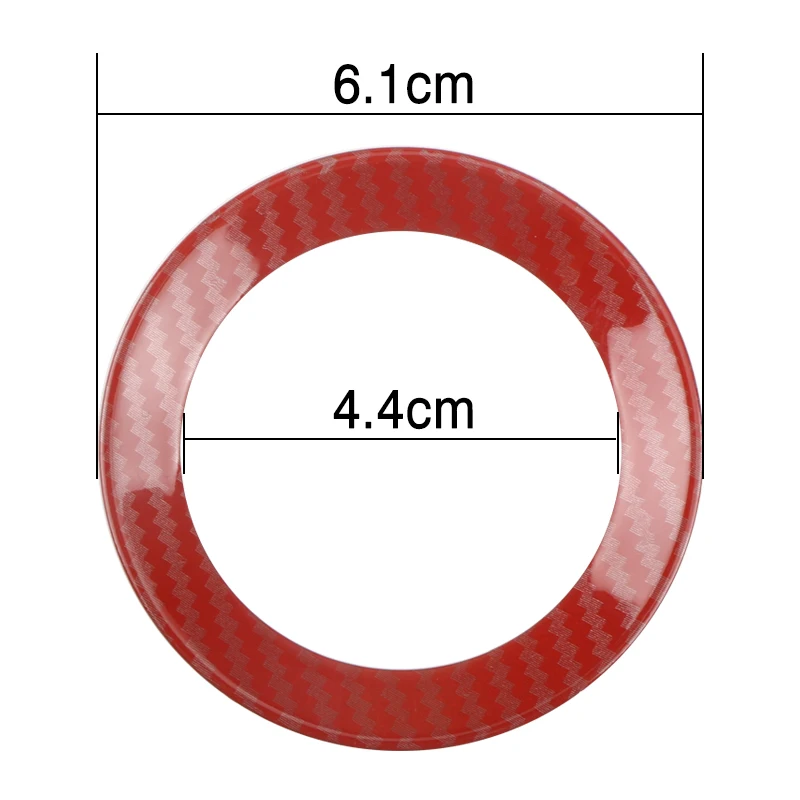 Декор для центра руля автомобиля модифицированные наклейки-кольца BMW 1 3 4 5 7 серии