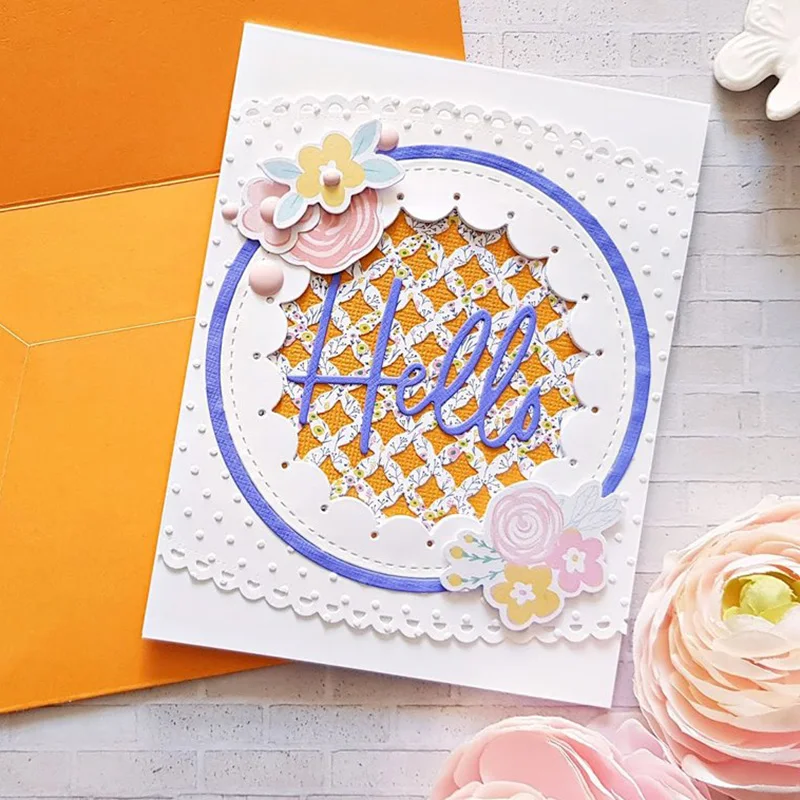 4 шт. металлические трафареты для вырезания гребешок|Вырубные штампы| |