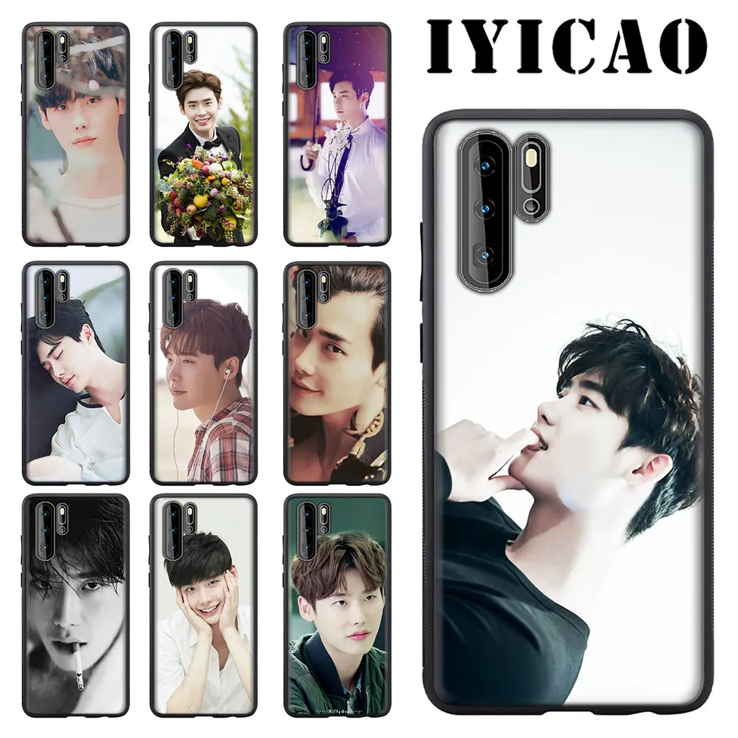 IYICAO Star Lee Jong Suk мягкий телефон для huawei P8 P9 P10 P20 P30 Lite Pro P Smart Z Plus 2019 чехол |