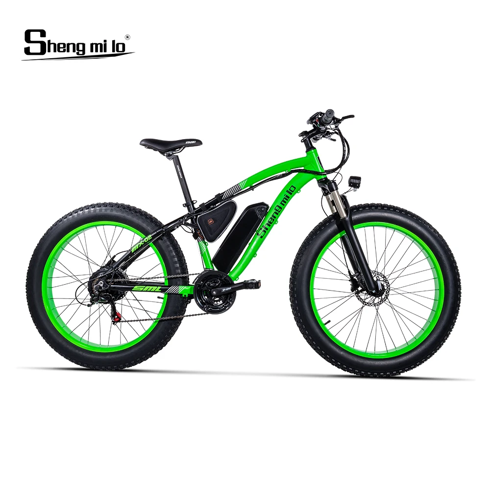 

Green 26 Inch Lithium Battery Double Folding Electric Bicycle