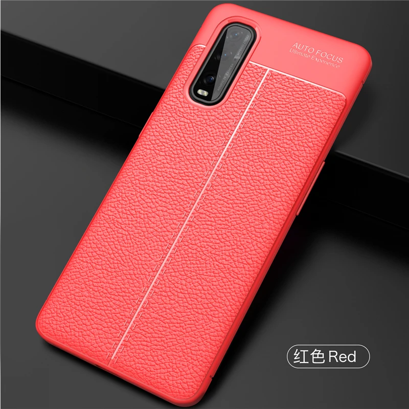 Для OPPO Find X2 чехол Capas жесткий противоударный мягкий резиновый бампер защитный для