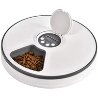 automatic pet feeder food dispenser for dogs cats small animals features distribution alarms programmed timed self 6 meal
