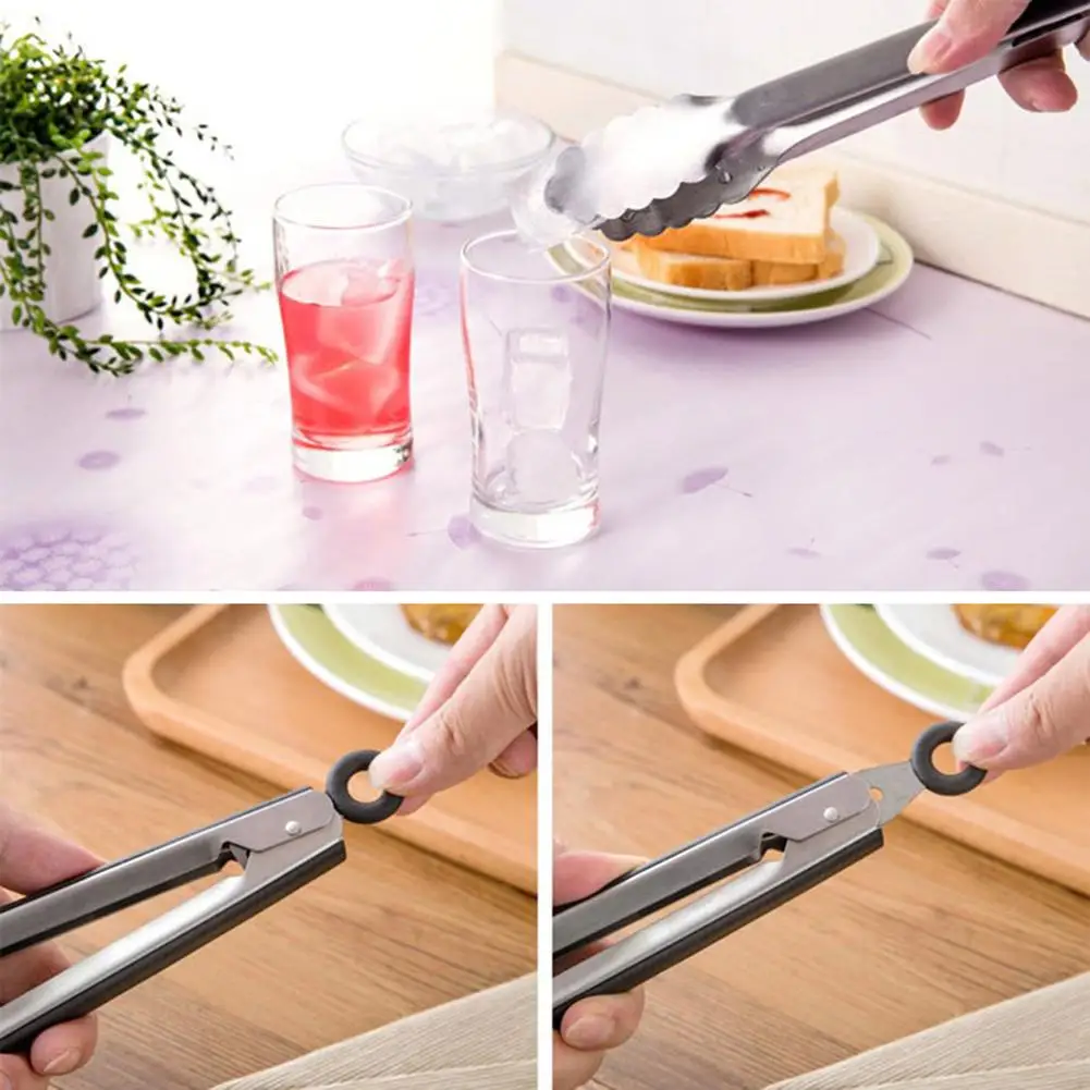 Щипцы для барбекю из нержавеющей стали 9/12/14/16 дюймов теплый зажим сервировки