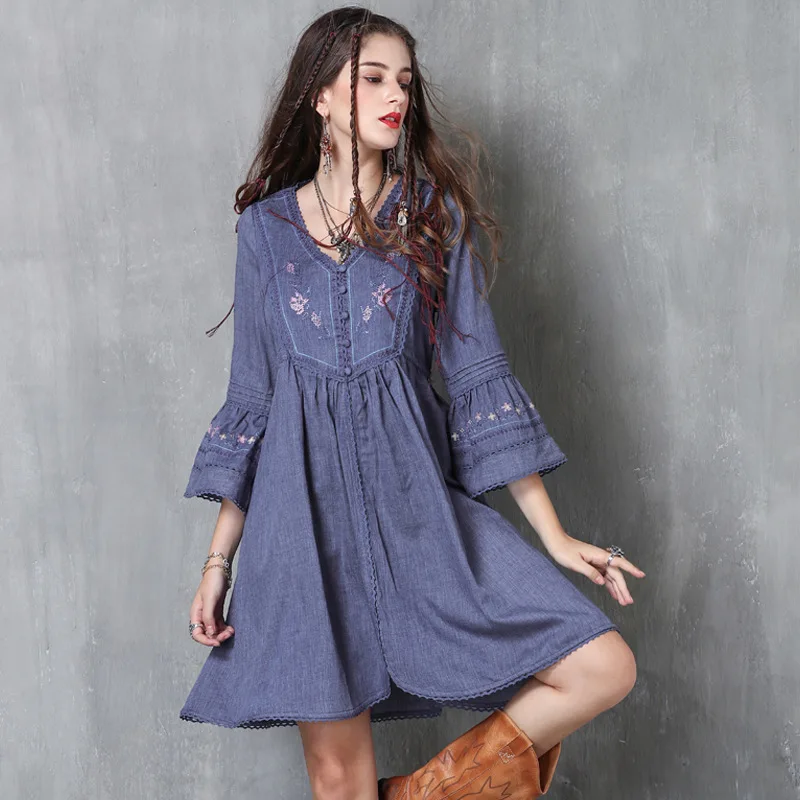Платье летняя одежда Свободное длинное платье для восстановления древних