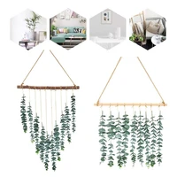 attractive 2 styles simulation eucalyptus farmhouse bedroom decor for household