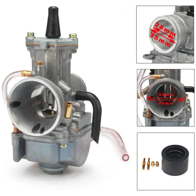 PWK 28 мм карбюратор для CR80 CR85R CR125 KTM65 85 KX80 KX100 KX125 RM65 RM80 RM85 Carb 2/4 ход МО|Карбюраторы| |
