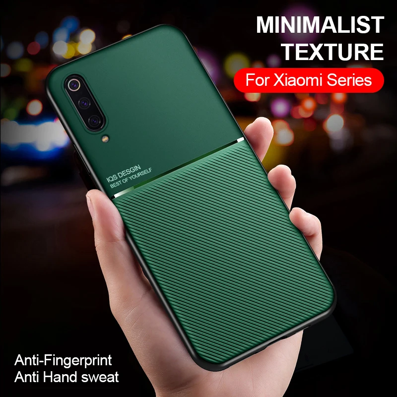 Магнитный чехол Frosted Anti-fingerprint для Xiaomi Mi 9 Se, мягкий чехол из TPU на Redmi 9A 9C NFC Note 9T 9S Pro Max Mi9 Lite Mi9T 9SE.