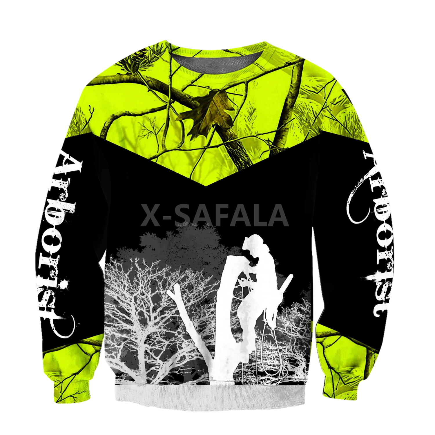 

Arborist Lumberjack 3D All Print Size XS-7XL Hoodie Man Women Harajuku Outwear Zipper Pullover Sweatshirt Casual Unisex-3