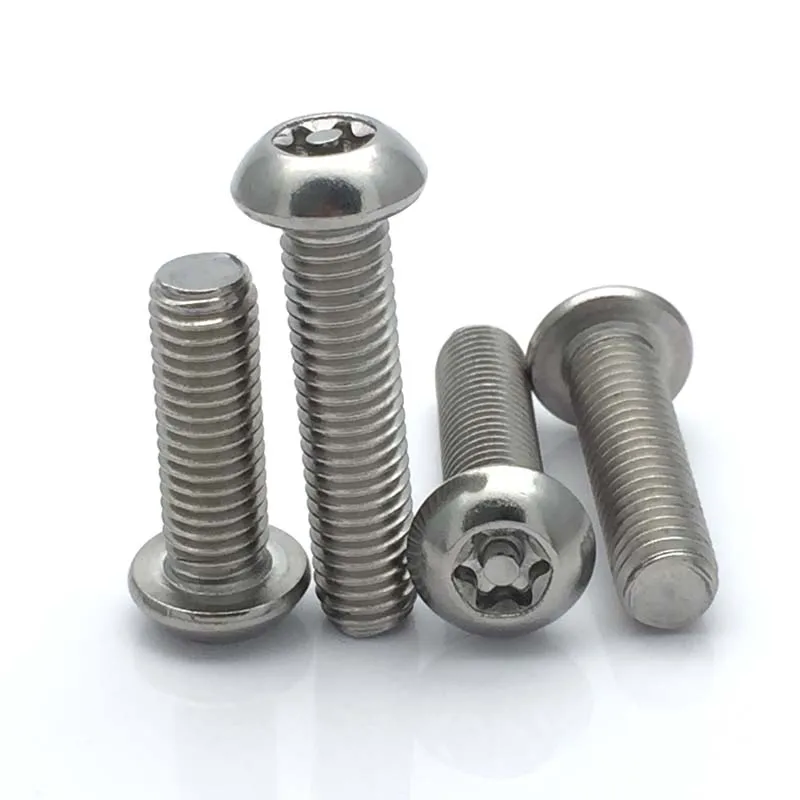 5 шт. M8 Torx винты с круглой головкой T &amp TX pan headel винт колонной противоугонные болты