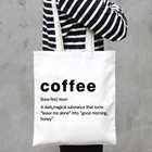 Модная женская сумка-тоут кофейного цвета, Корейская оригинальная Милая Холщовая Сумка для покупок, сумки через плечо для школьниц
