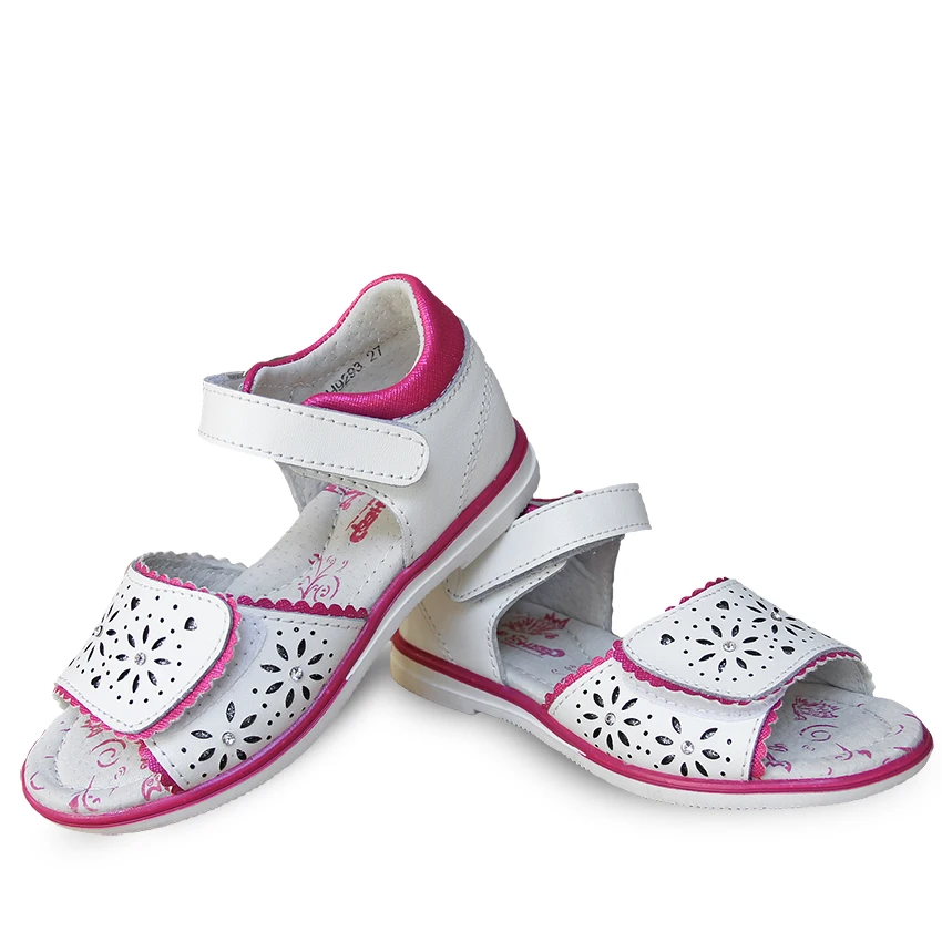 1 пара ортопедические сандалии из натуральной кожи для девочек 17 20 2 см|children