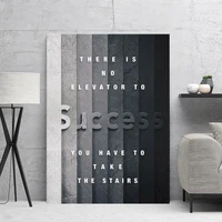 inspirational success black and white art wall art posters and prints home decor canvas hd wall art canvas decoration maison