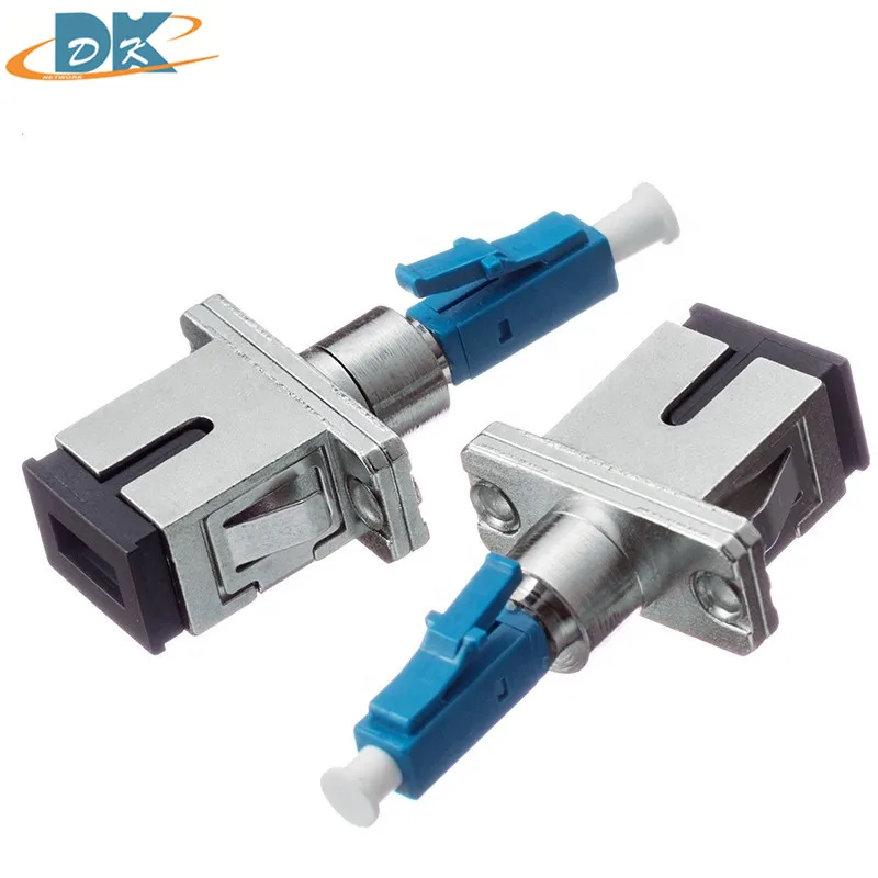 

LC SC Metal Hybrid optical fiber adapter LC Male to SC Female Fiber Optic Adapter lc upc fiber optic connector