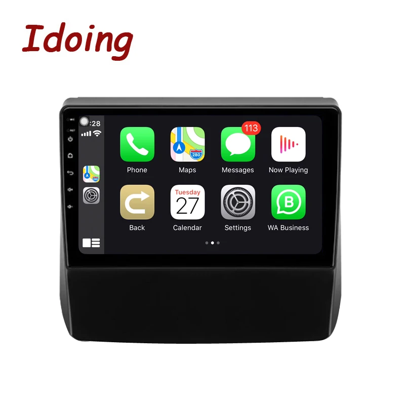 

Idoing 9"2.5D QLED Car Android Radio Multimedia Player For Subaru Impreza XV Forester 5 2018-2021 DSP GPS Navigation Head Unit