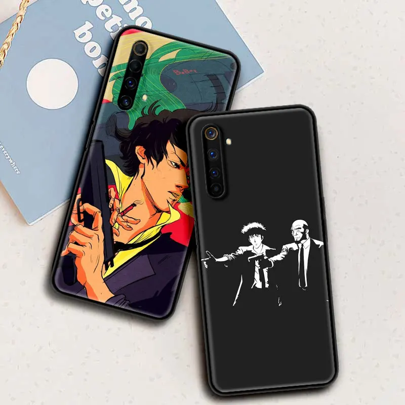 

Soft Case For Realme 6 6i 5 5i Pro X2 X3 XT C3 C3i C11 X50 5G 6S Narzo 10 Black Casing Cool Funda Phone Coque Anime Cowboy Bebop