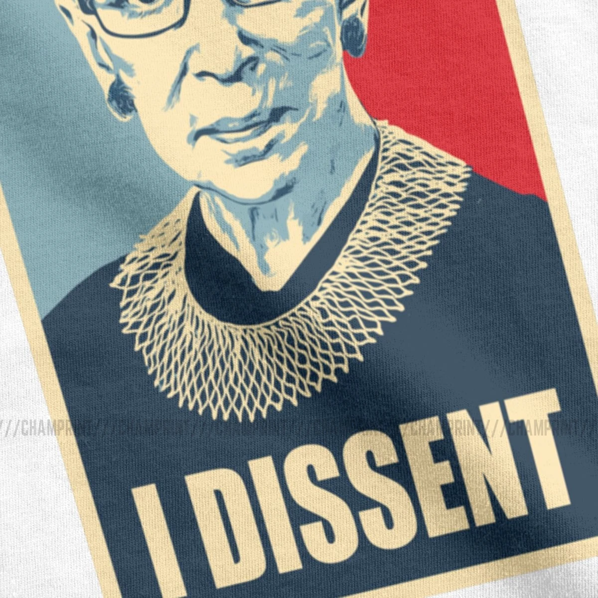 Женская футболка с надписью I Dissent Notorious RBG Рут Бадер Гинсберг феминистские топы