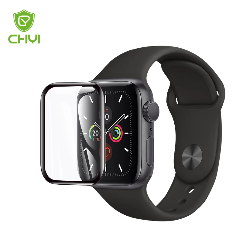 Защитная пленка для apple watch 6 5 4 se протектор экрана 40 44 мм Мягкая изогнутая часов 3 2 1
