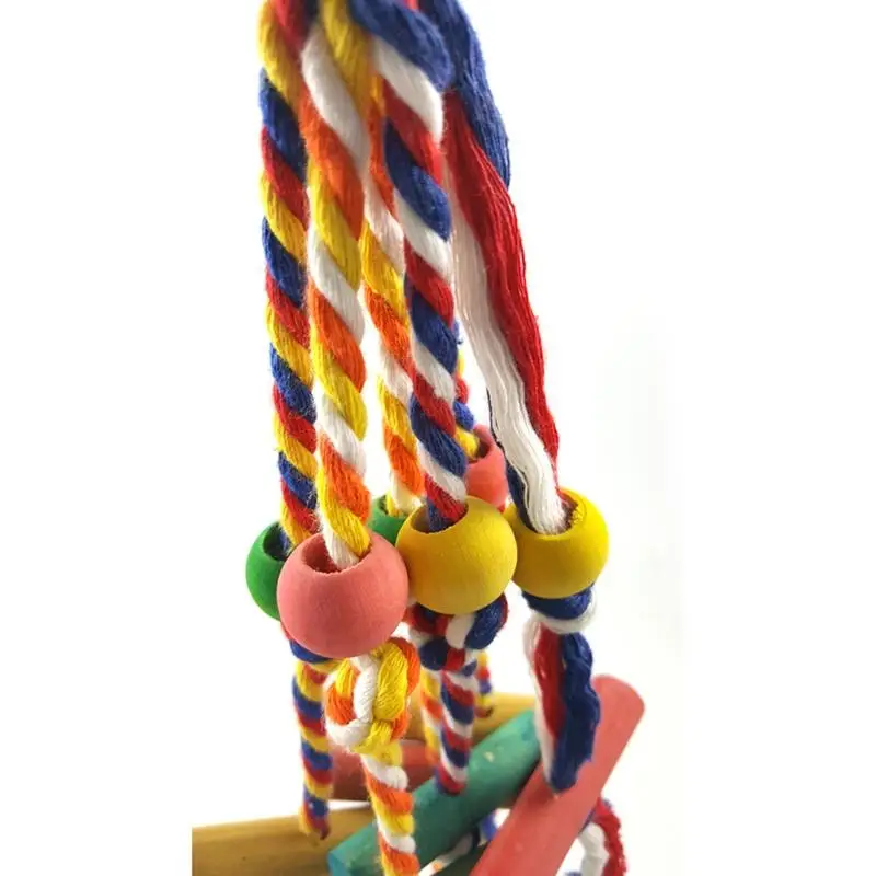 

Bird Chewing Toy Funny Cotton Rope Parrot Toy Bite Resistant Bird Tearing Toy Cockatiels Parakeet Training Toy Bird Accessories