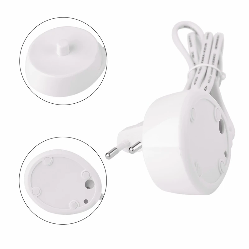 

Replacement Electric Toothbrush Charger Model 3757 Suitable For Braun Oral-B D17 Oc18 Toothbrush Charging Cradle White Eu Plug