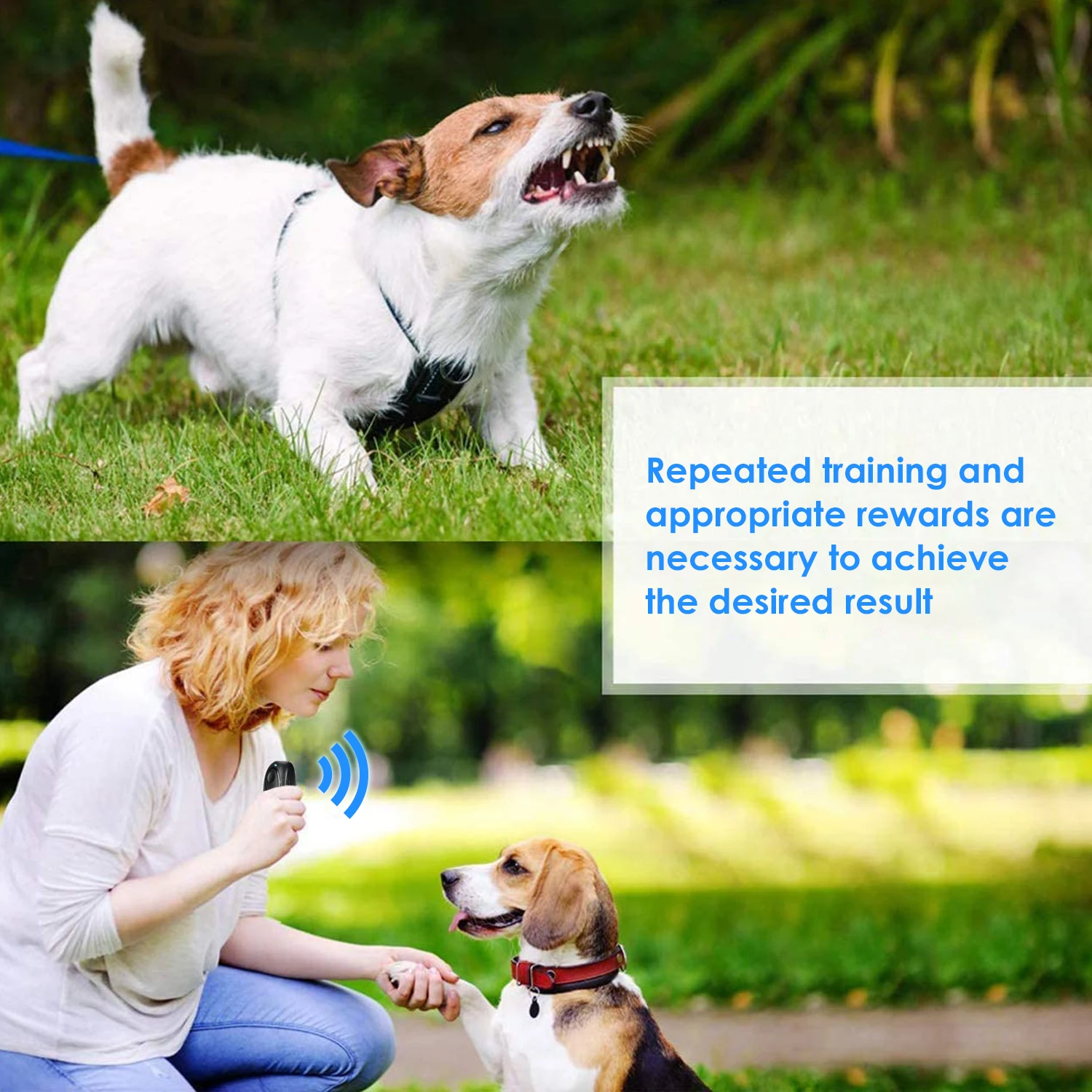 YFCX-1 Anti Barking Device Pet Dog Training Equipment Ultrasound Repeller Control Trainer Stop Bark Deterrents with Flashlight |