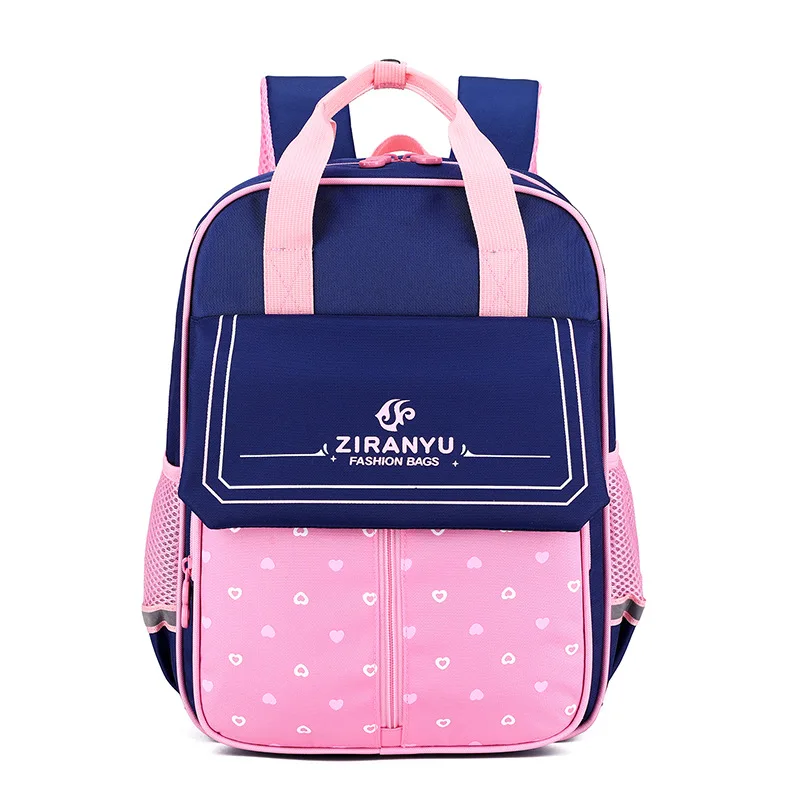 Модный ортопедический школьный рюкзак, нейлоновый Детский рюкзак, школьные сумки для мальчиков и девочек, детский портфель для учеников на...