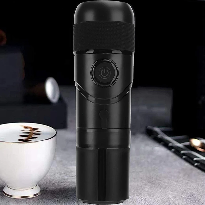 Miglior USB Capsule Macchina Per Caffè Espresso Caffettiere Portatili Per Auto Macchina Per Caffè DC12V/riscaldamento Acqua Calda Fredda/semiautomatico