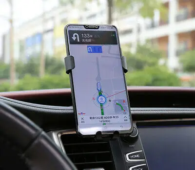 

Карбоновый держатель на вентиляционное отверстие автомобиля держатель телефона для Toyota Highlander 2015-2019