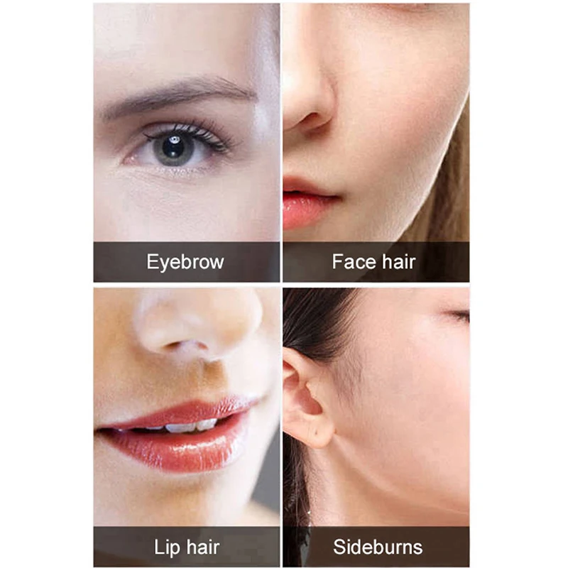 Электрический триммер для бровей Портативный Волос Эпиляторы удаления волос