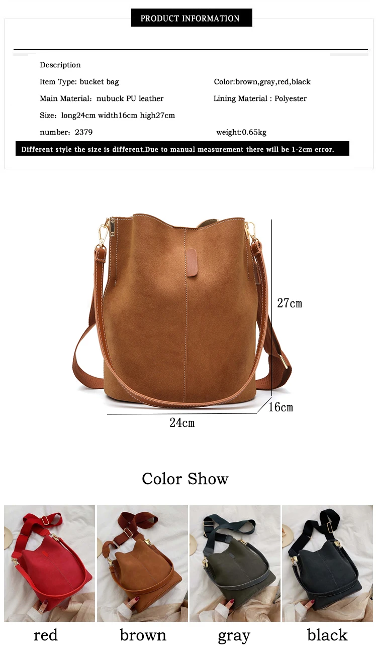 

retro nubuck women leather handbags crossbody bags for women large capacity vintage shoulder shopping bag torebki damskie
