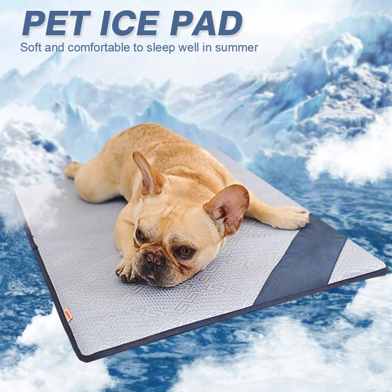 1 шт. охлаждающий коврик для домашних животных льда матрас кошек классный подушка