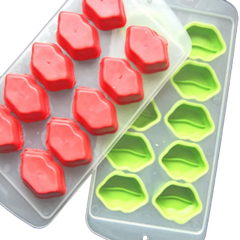 Силиконовая форма для льда мороженого инструменты сердце звезда случайный цвет
