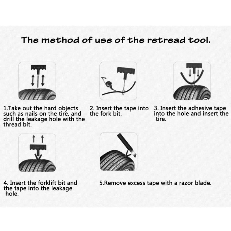 Клей для ремонта шин автомобильный Мотоцикл Велосипед Авто бескамерные шины