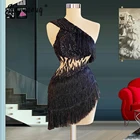 Соблазнительные Черные коктейльные платья на одно плечо, арабские облегающие платья для официальвечерние, мини коктейльное платье для выпускного вечера