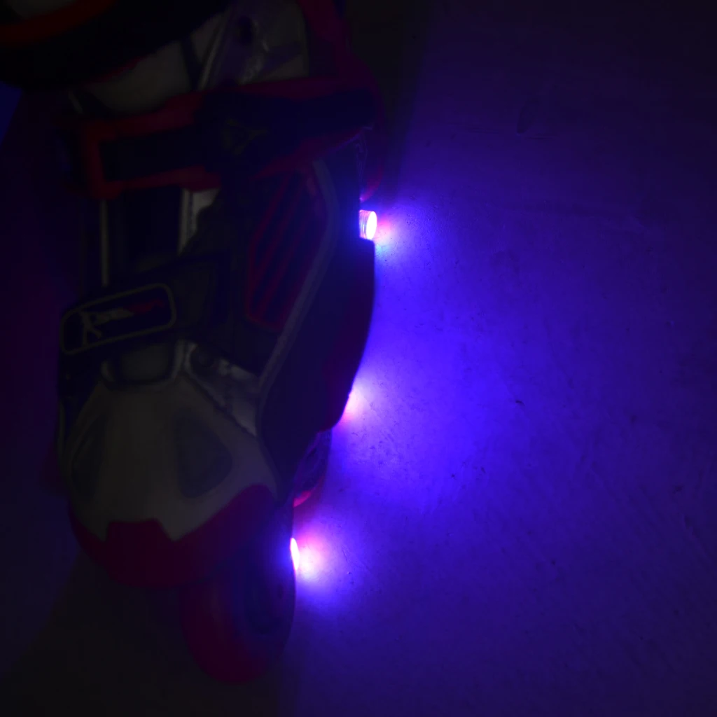 

4Pcs Flash LED Underglow Lights For Skateboard Longboard Balancing Scooter