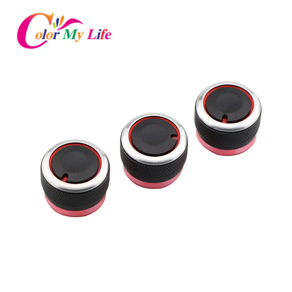 Цвет My Life регулятор переключателя управления теплом кондиционера для Peugeot 206 207 2006