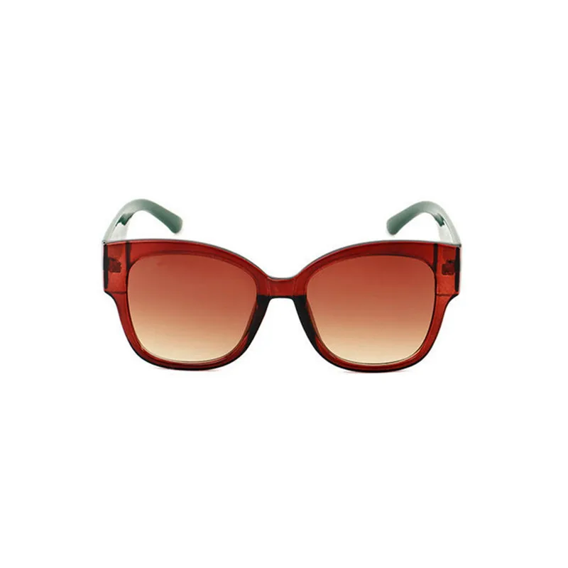 

Cat Eye Sunglasses Leopard Head Sunglasses Square Women Fashion sun glasses red and green UV400 2020 Vintage Glasses
