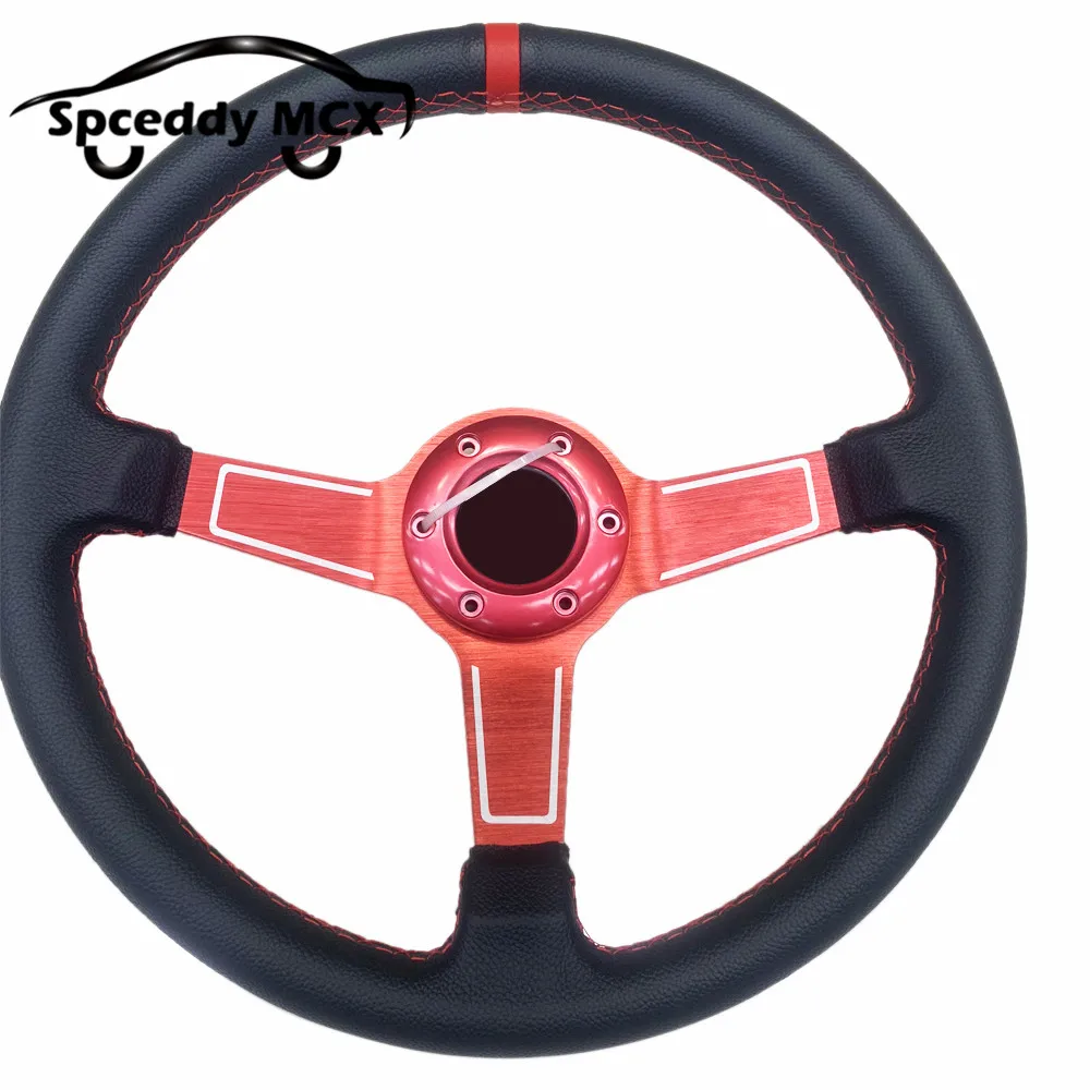Рулевое колесо Spceddy Sparc MC20S050985 14 дюймов спортивное универсальное рулевое с