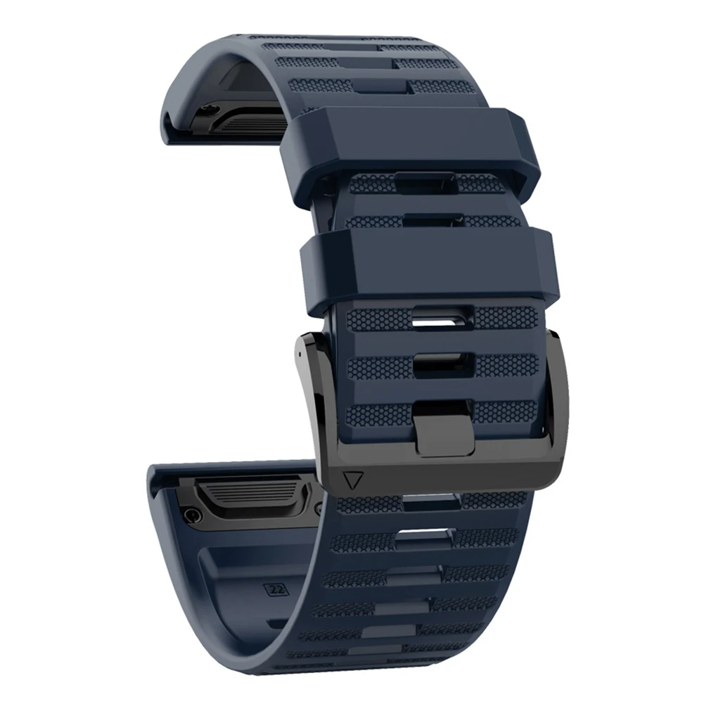 Спортивный силиконовый ремешок для Garmin Fenix 6X 5X 3 D2 Тактический Bravo 22 26 мм наручных