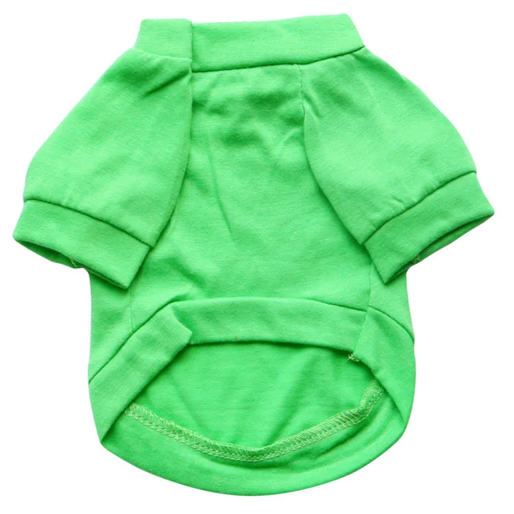 Одежда для собак футболка с принтом крыльев хлопковая весна-осень маленьких и