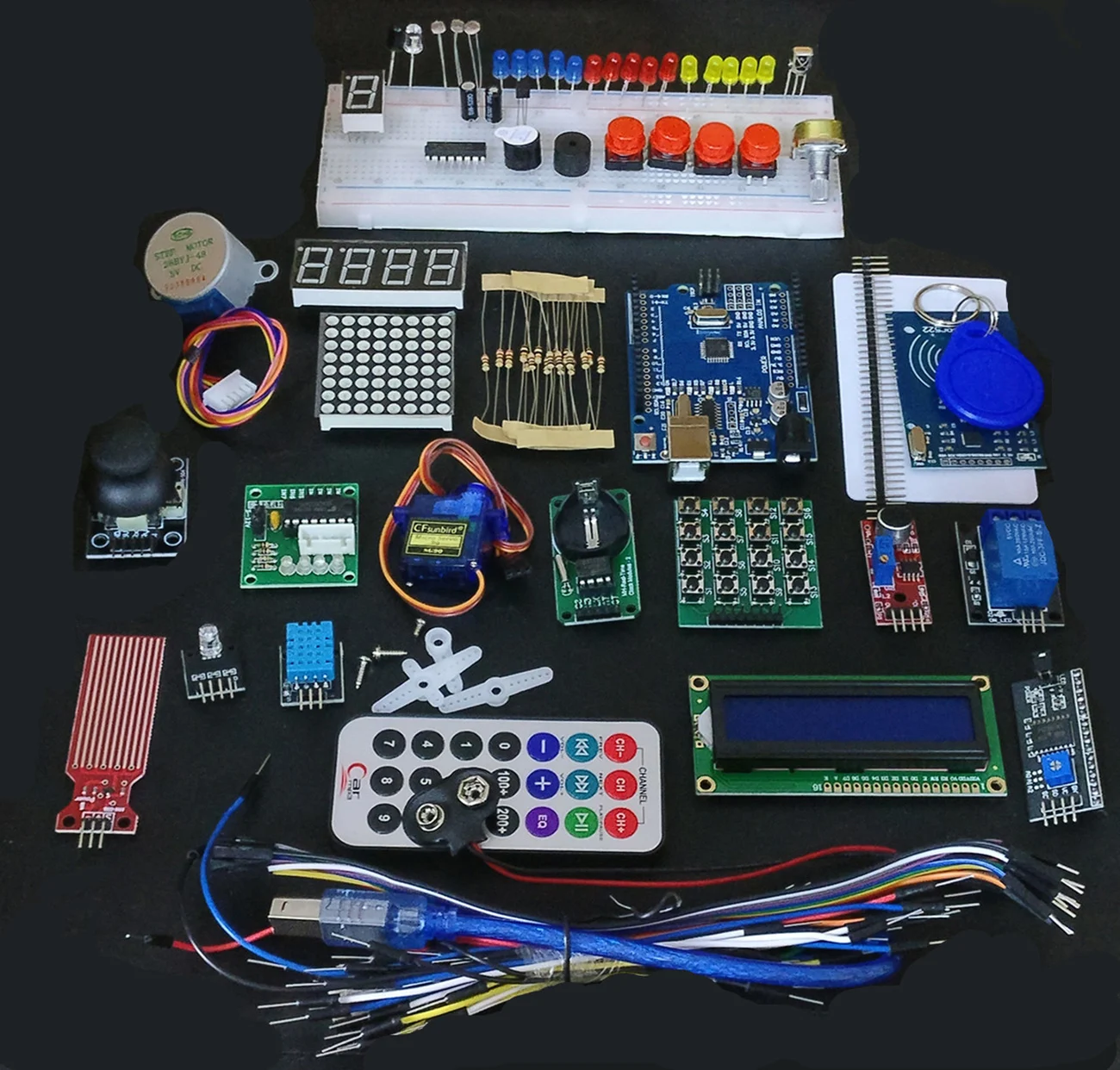 Обновленная версия стартовый комплект для Arduino UNO R3 RFID макетная плата обучающий комплект с розничной коробкой