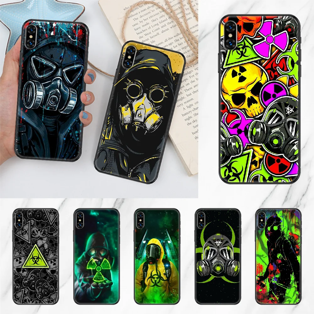 Классный человек химический маска чехол для телефона Корпус iphone 5 5s se 2 6 6s 7 8 12 мини