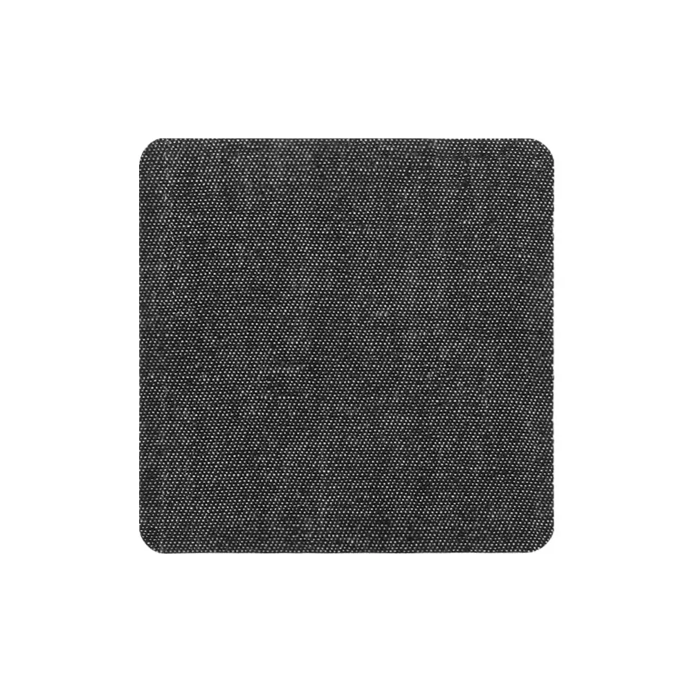 4pcs-black 4/12 Шт Локоть ткань джинсы клеевые заплатки Одежда DIY Repair брюки до колена с аппликацией одежда самоклеящаяся отверстие ремонтом патчем - Цвет: 4pcs-black