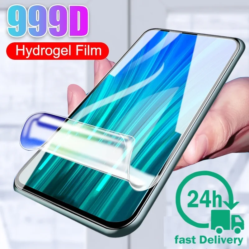 

2pcs Hydrogel Film For Moto G8 G9 Play Plus Power Screen Protector Glass For Motorola Moto One Action