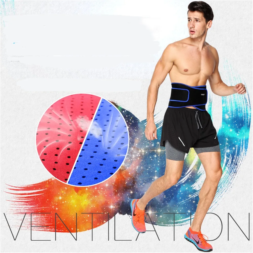 Спортивный Дышащий Пояс для поднятия веса гантели спортзала пояс защиты талии