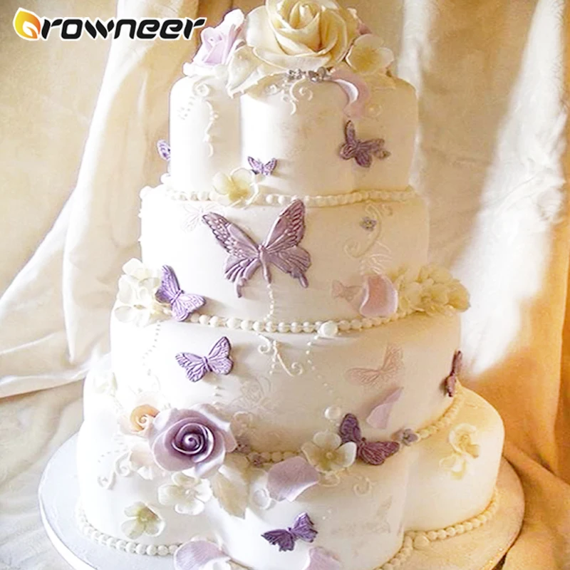 1/2/3Pcs 3D Silicone Baking Mold DIY Butterfly Maple Leaf Mould Chocolate Fondant Cake Decorating Tool Temperature Resistance |