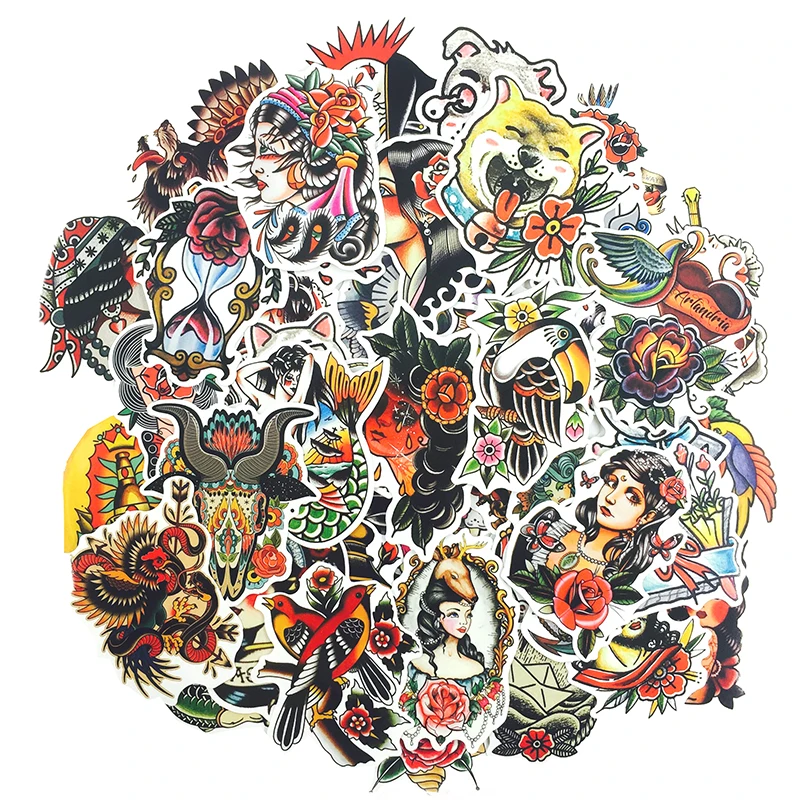 50 шт. наклейки на телефон в стиле ретро | Игрушки и хобби