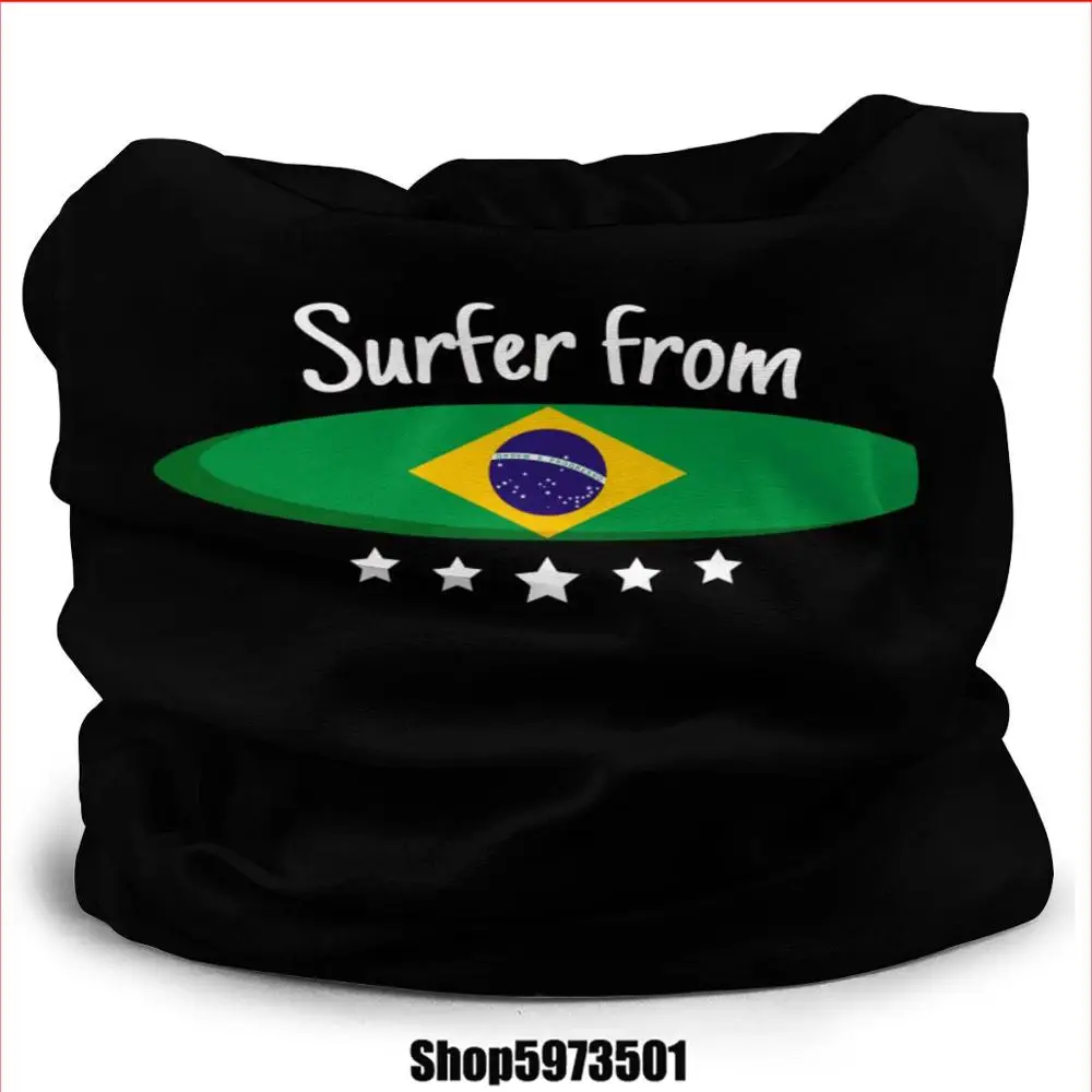 Серфер из Бразилии доски для серфинга бразильский флаг банданы бандана шарф