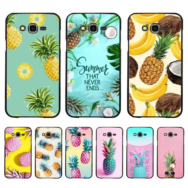 

Pineapple Phone Case For Samsung Galaxy J 4plus J6 J5 J72016 J7prime cover for J7Core J6plus Back Coque