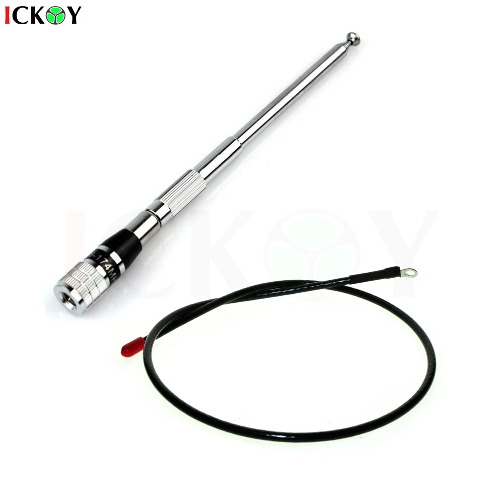 Выдвижная антенна дальнего действия 38 5 см + ошейник для отслеживания собак