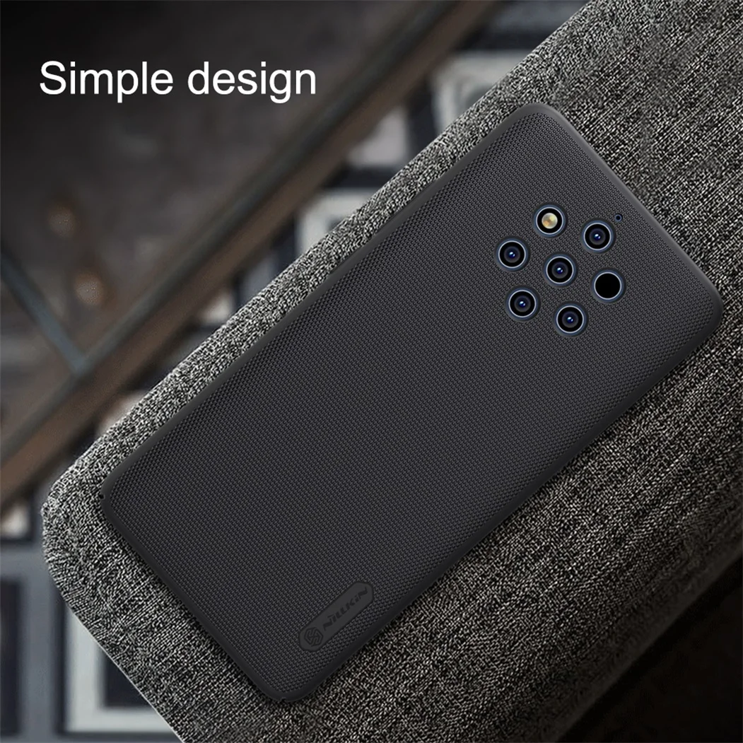 

For Nokia 9 PureView Case Nokia 3.2 4.2 8.1 X7 5.1+ Plus X5 3.1 Cover Nillkin Super Frosted Shield Case Hard PC Phone Back Cover